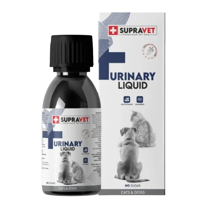 Supravet Urinary Kedi Ve Köpek İdrar Sağlığı Sistem Destekleyici Sıvı Damla 100 Ml