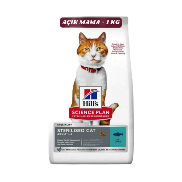 Hill's Science Plan Balıklı Kısırlaştırılmış Yetişkin Kedi Maması Açık 1 Kg