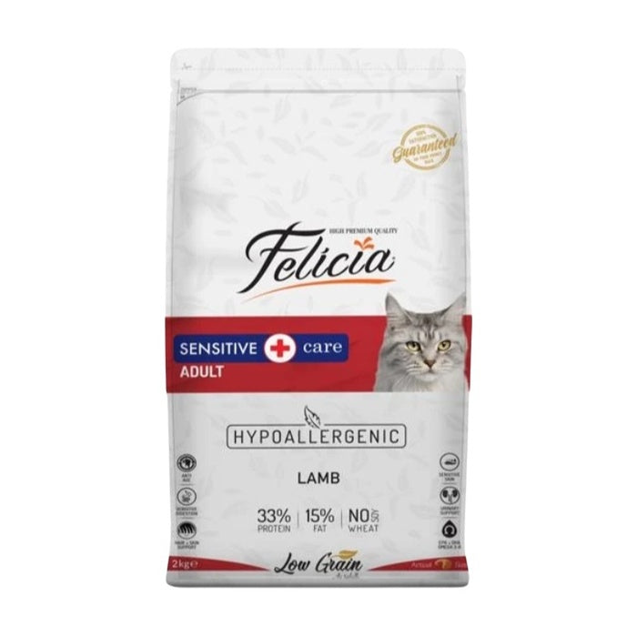 Felicia Az Tahıllı Kuzu Etli Hypoallergenic Yetişkin Kedi Maması 1 Kg