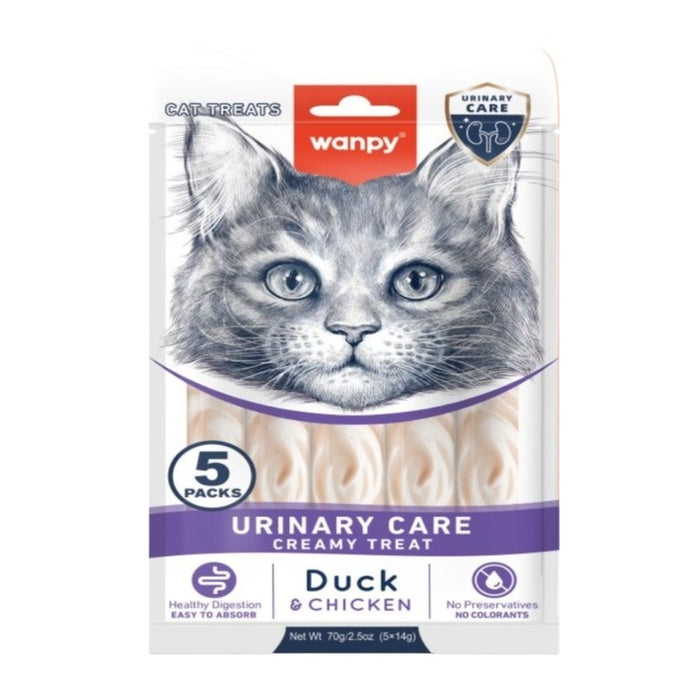 Wanpy Creamy Lickable Uriner Care Kedi Ödülü 70 Gr