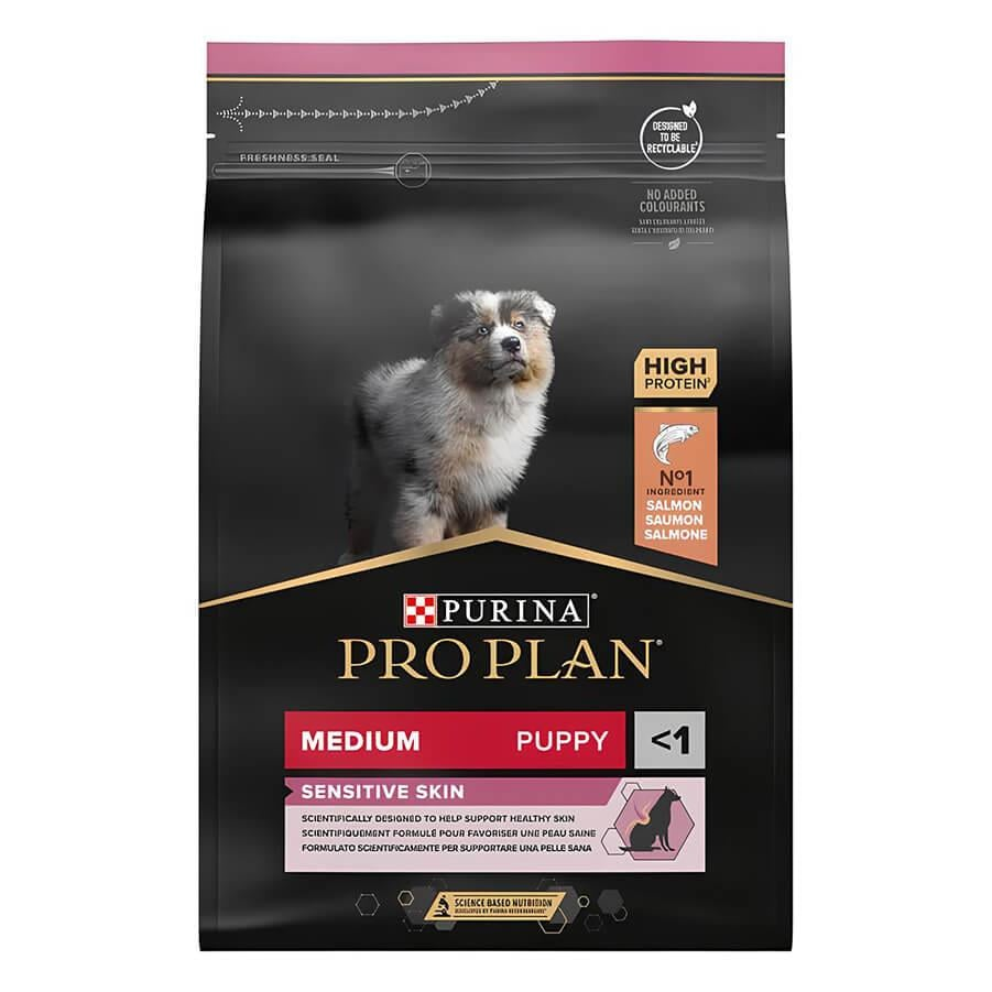 Pro Plan Medium Puppy Sensitive Somonlu Yavru Köpek Maması 3 Kg