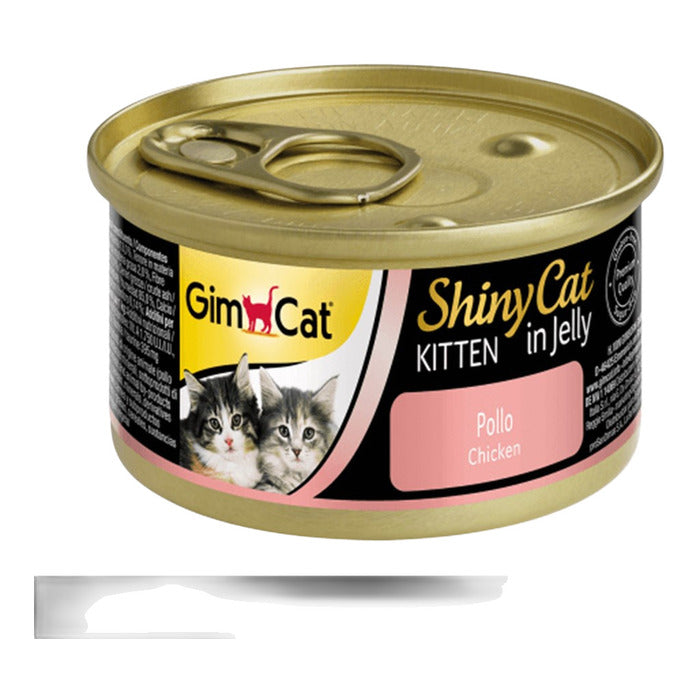 Gimcat Shinycat Konserve Yavru Kedi Maması Tavuklu 70 Gr