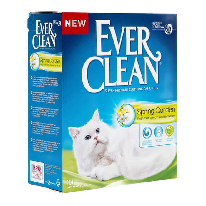 Ever Clean Spring Garden Çiçek Kokulu Topaklaşan Kedi Kumu 10 Lt
