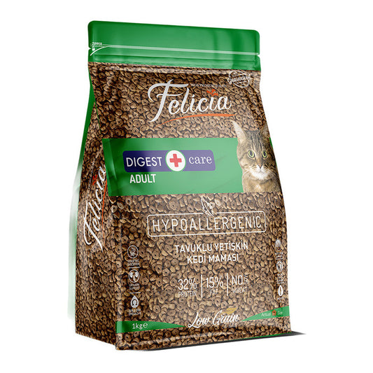 Felicia Az Tahıllı Tavuklu Hipoalerjenik Yetişkin Kedi Maması 1 Kg