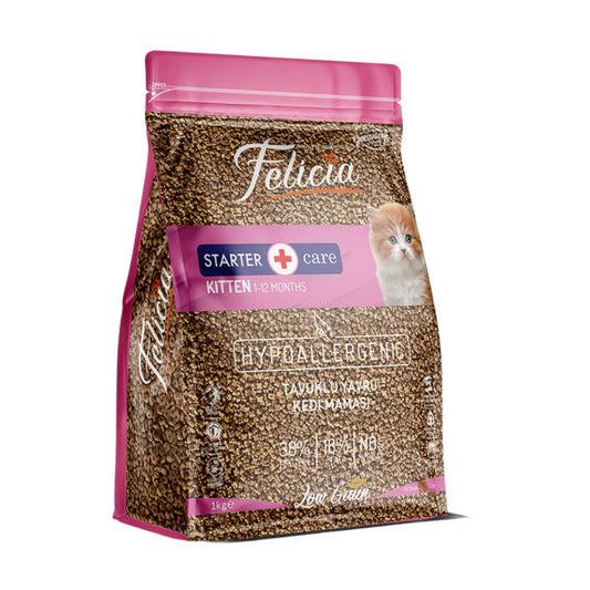 Felicia Az Tahıllı Yavru Tavuklu Hypoallergenic Kedi Maması 1 Kg