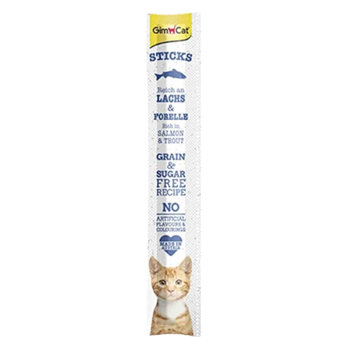 Gimcat Sticks Somon Kedi Ödül Çubuğu 10 Adet 5 Gr