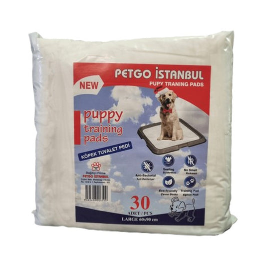 Petgo Köpek Tuvalet Pedi 60 × 90 Cm (30’lu Paket)