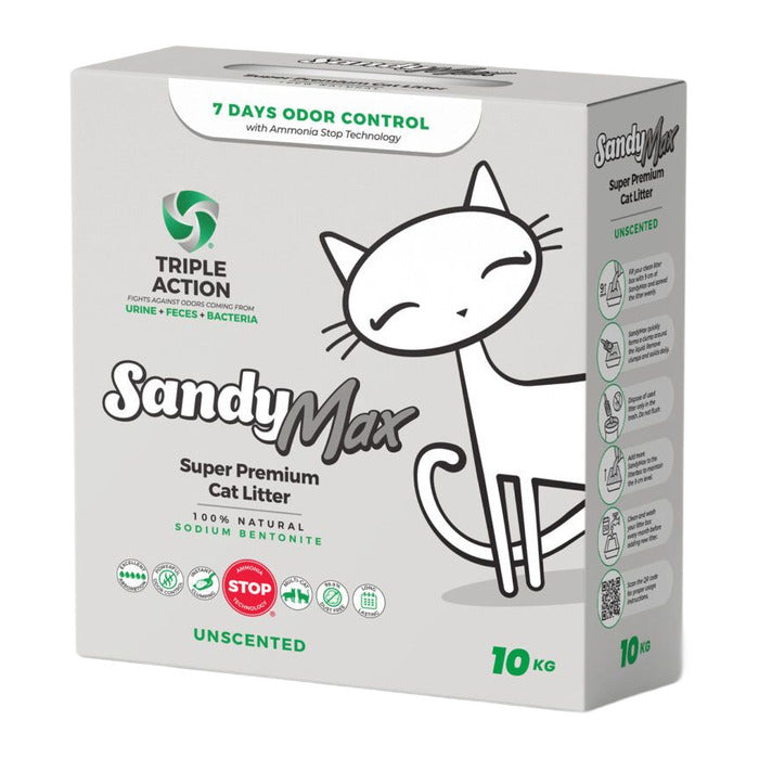 Sandy Max Super Premium Kedi Kumu 10 Lt