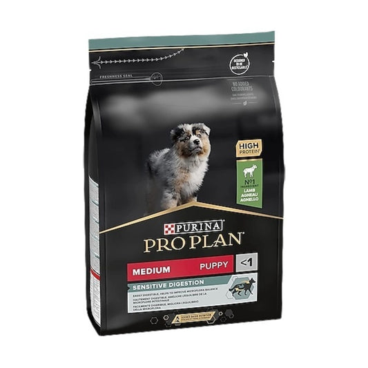 Purina Pro Plan Kuzu Etli Pirinçli Orta Irk Yavru Köpek Kuru Maması 3 Kg
