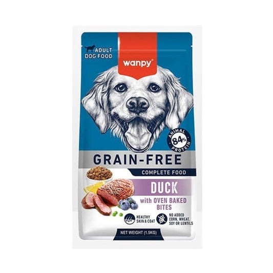 Wanpy Tahılsız Ördekli Yetişkin Köpek Maması 1,5 Kg
