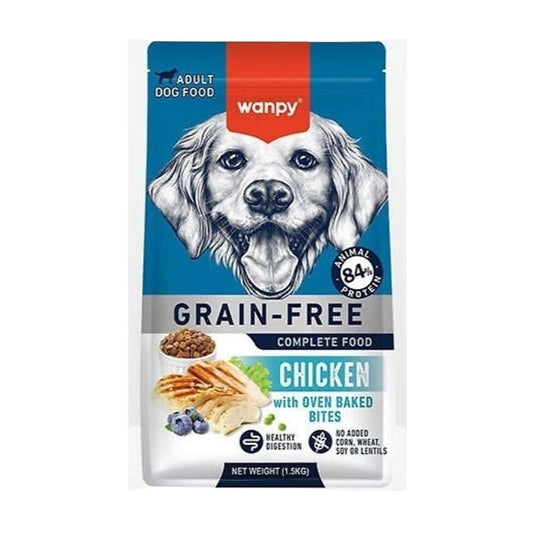Wanpy Tahılsız Tavuklu Yetişkin Köpek Maması 1,5 Kg