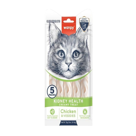 Wanpy Functional Creamy Böbrek Sağlığı Kedi Ödülü 70 Gr