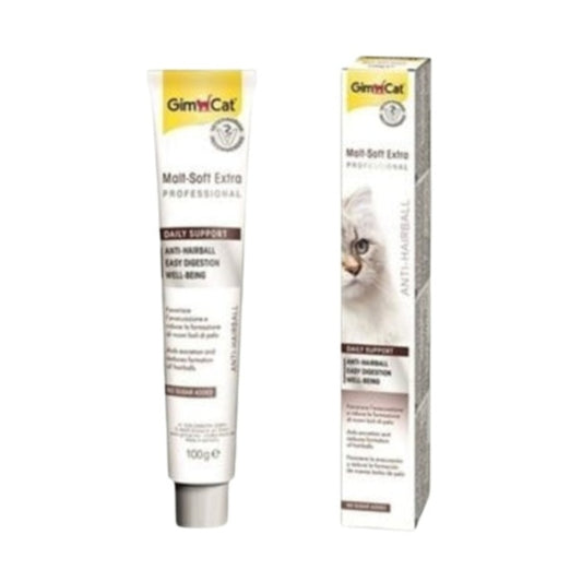 GİMCAT Malt-soft Extra Tüy Yumağı Önleyici Kedi Macunu 100 Gr