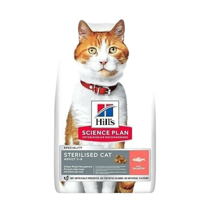 Hill's Somonlu Kısırlaştırılmış Yetişkin Kedi Maması 1,5 Kg