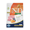 N&D Balkabaklı Kuzu Etli Yaban Mersinli Tahılsız Kısırlaştırılmış Kedi Maması 1,5 Kg