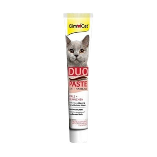 GimCat Duo Anti-hairball Tüy Sağlığı İçin Tavuklu Kedi Macunu 50 Gr