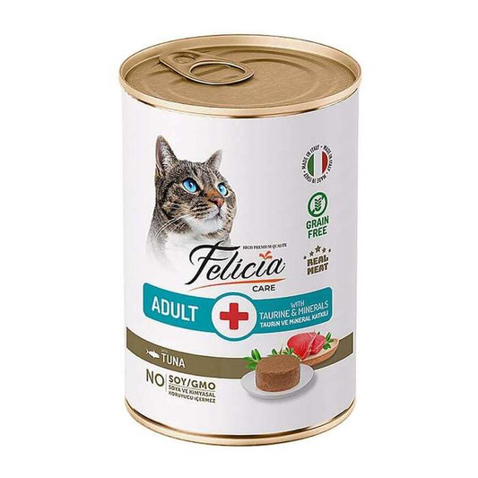 Felicia Yetişkin Tahılsız Ton Balıklı Kedi Konserve 400 Gr
