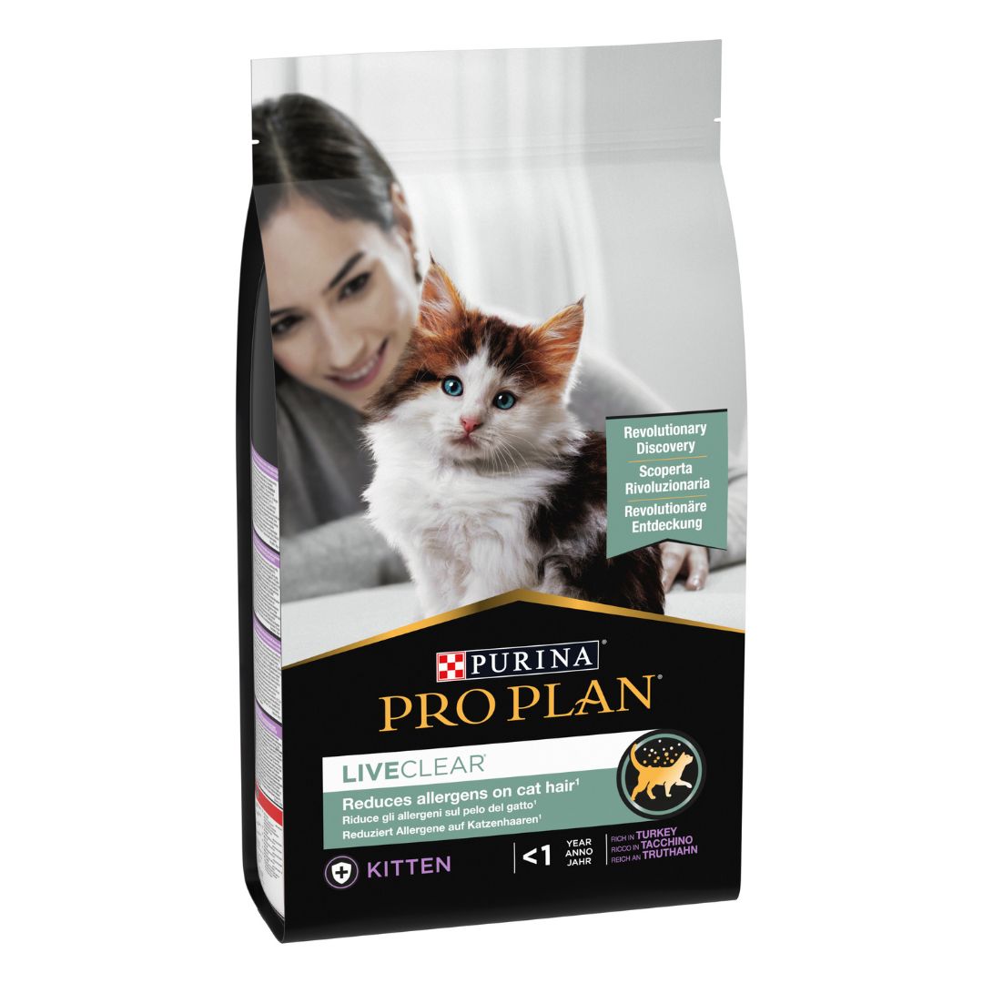 Pro Plan LiveClear Kitten Hindi Etli Yavru Kedi Maması 1,4 Kg