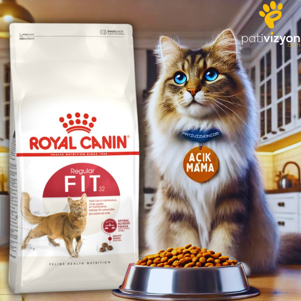 Royal Canin Fit 32 Tavuklu Kedi Maması 1 kg Açık Mama