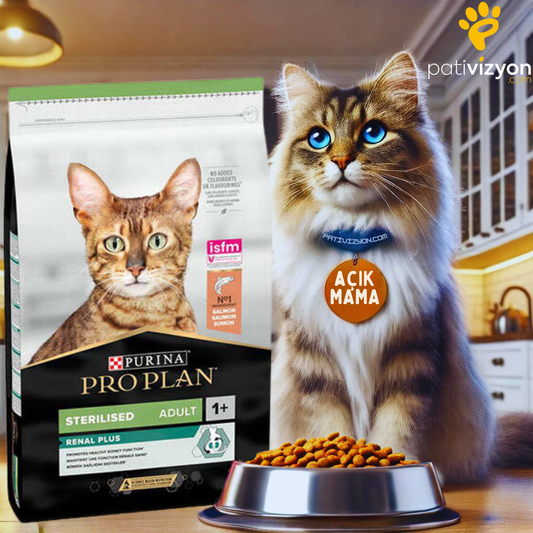 Pro Plan Kısırlaştırılmış Somonlu Kedi Maması 1 kg Açık Mama