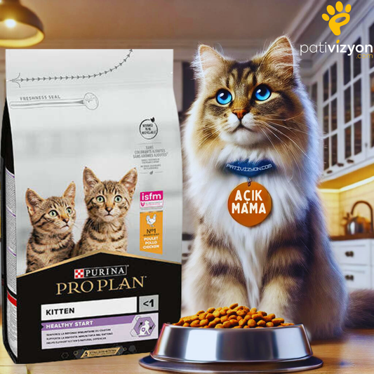 Pro Plan Kitten Tavuklu Kedi Maması 1 kg Açık Mama