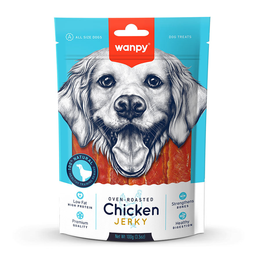 Wanpy Gerçek Tavuk Fileto Köpek Ödülü 100g