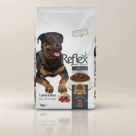 Reflex Kuzulu Pirinçli Orta Ve Büyük Irk Adult Kuru Köpek Maması (3 Kg)