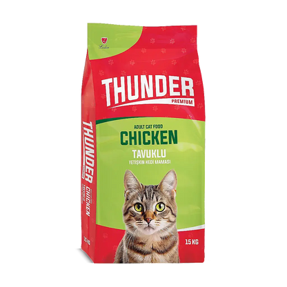 Thunder Yetişkin Tavuklu Kedi Maması 15 kg