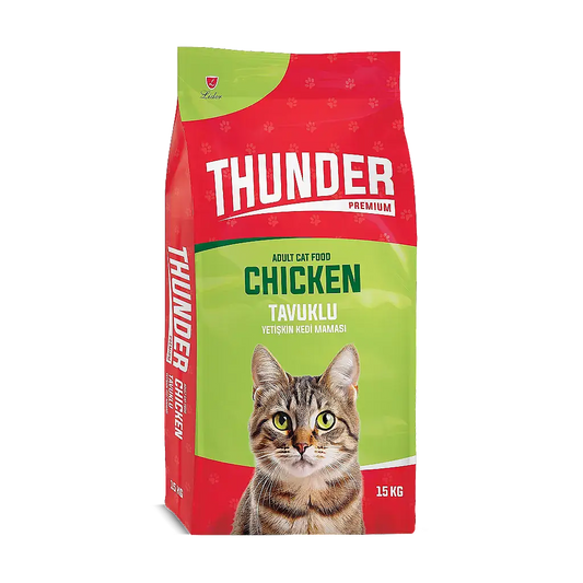 Thunder Yetişkin Tavuklu Kedi Maması 15 kg