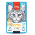 Wanpy Tavuklu Yaş Kedi Maması Pouch 70g
